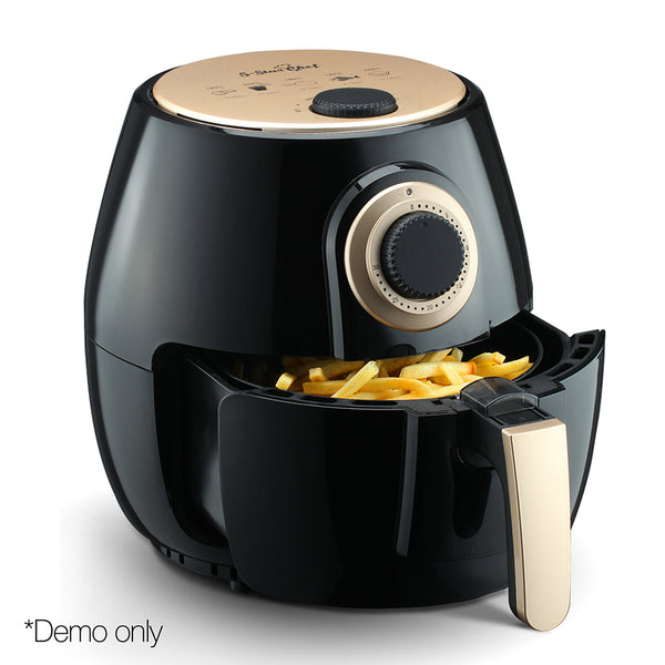 5 Star Chef 4L Oil Free Air Fryer - Black