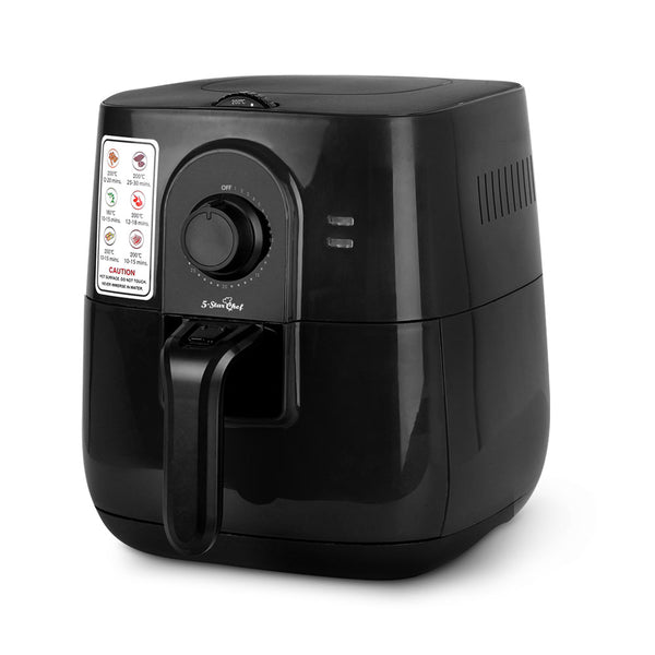 5 Star Chef 3L Oi Free Air Fryer - Black