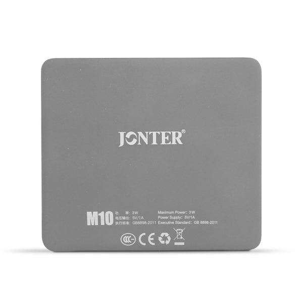 Jonter Mini Desktop Wireless Bluetooth Speaker - Grey