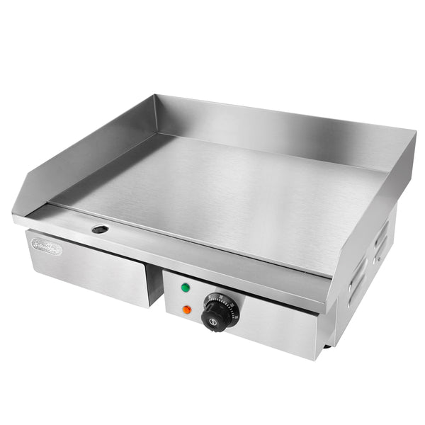 5 Star Chef 3000W Electric Griddle Hot Plate - Stainless Steel