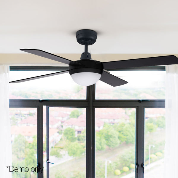 Devanti 52 Ceiling Fan - Black"