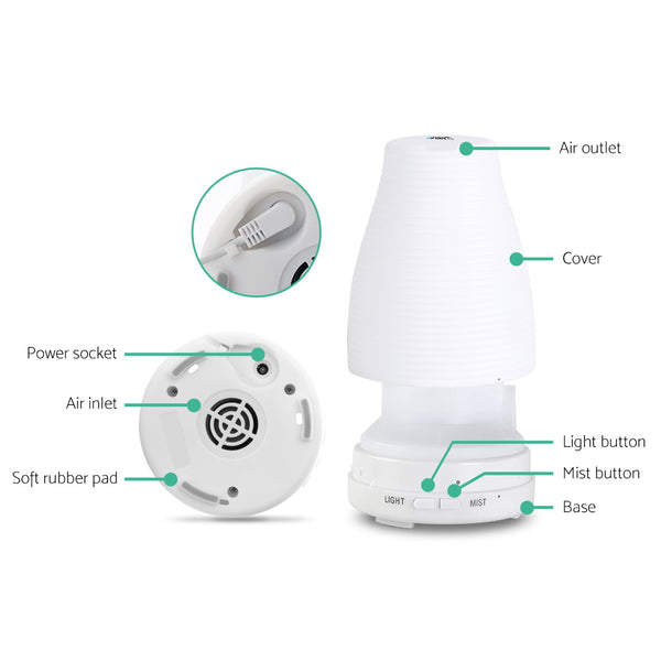 Devanti Aroma Diffuser - White