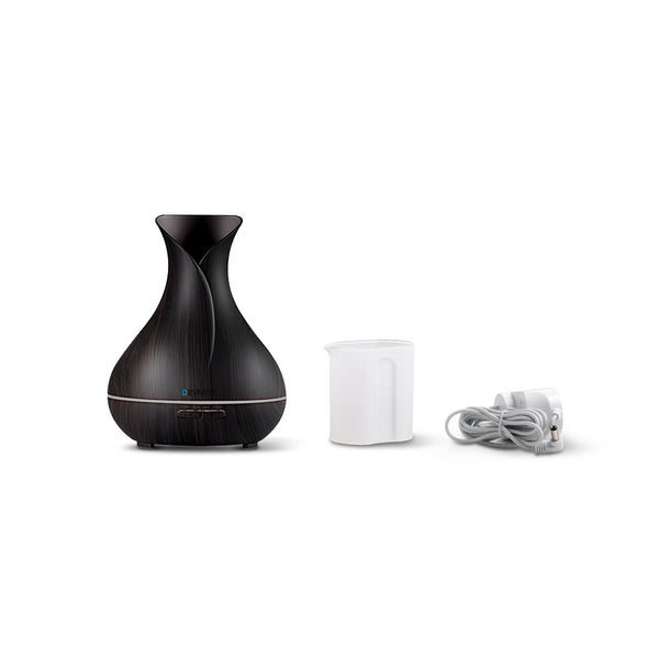 Devanti 400ml 4 in 1 Aroma Diffuser - Dark Wood