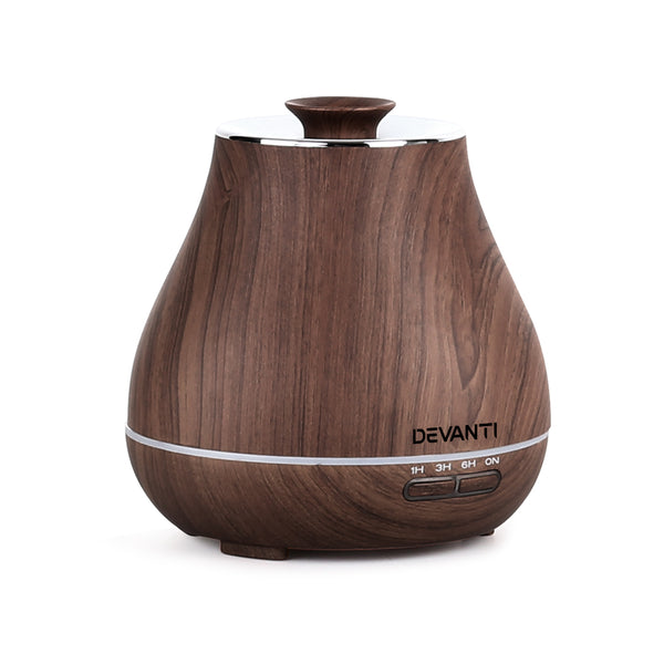 Devanti Aroma Diffuser - Dark Wood