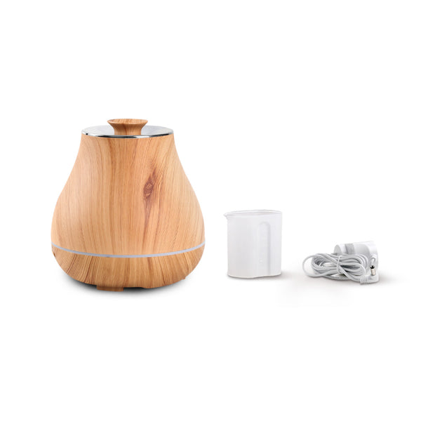 DEVANTi Aroma Diffuser Air Humidifier Light Wood Grain 400ml