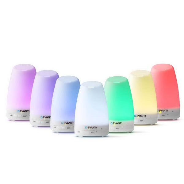 Devanti 120ml 4 in 1 Aroma Diffuser - White