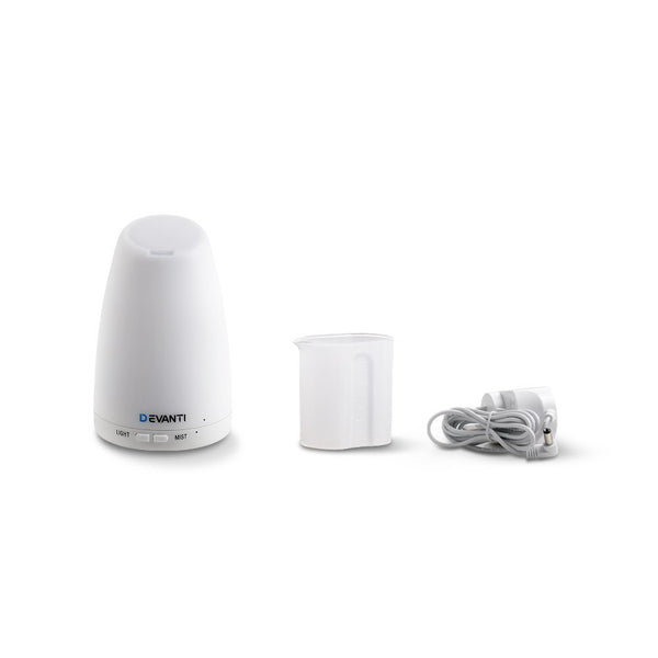 Devanti 120ml 4 in 1 Aroma Diffuser - White