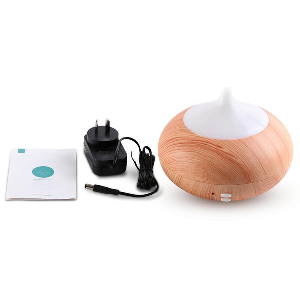 4 in 1 Aroma Diffuser 300ml - Light Wood