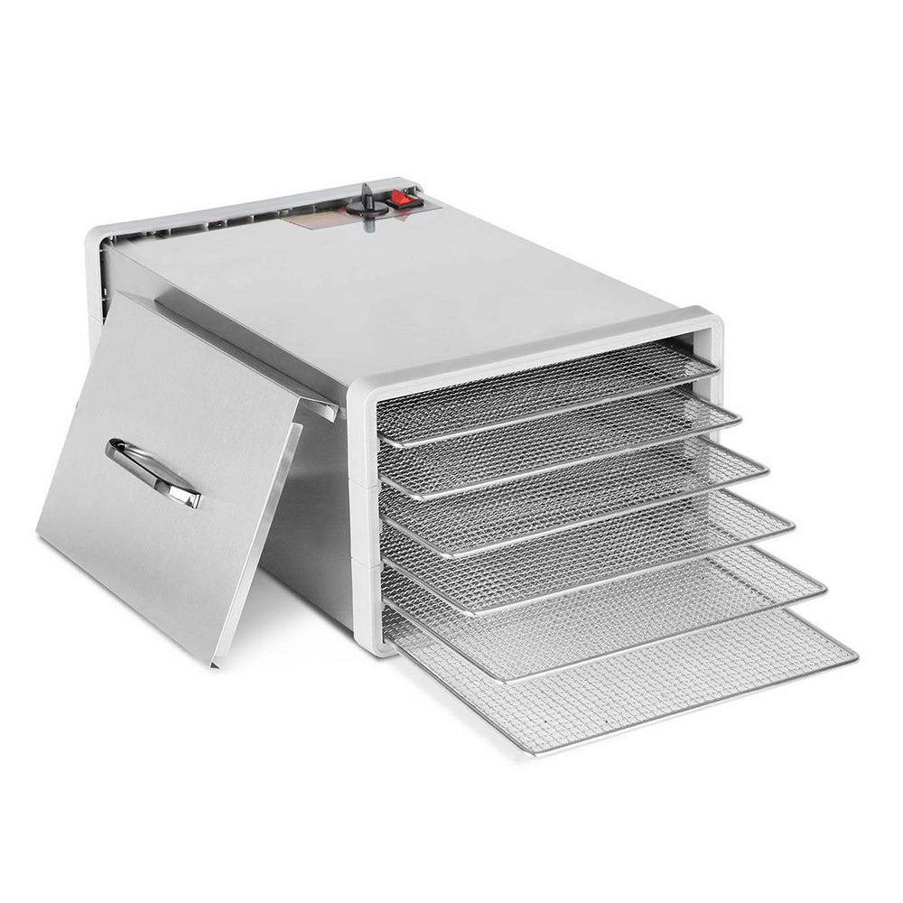 5 Star Chef Stainless Steel Food Dehydrator with 6 Trays