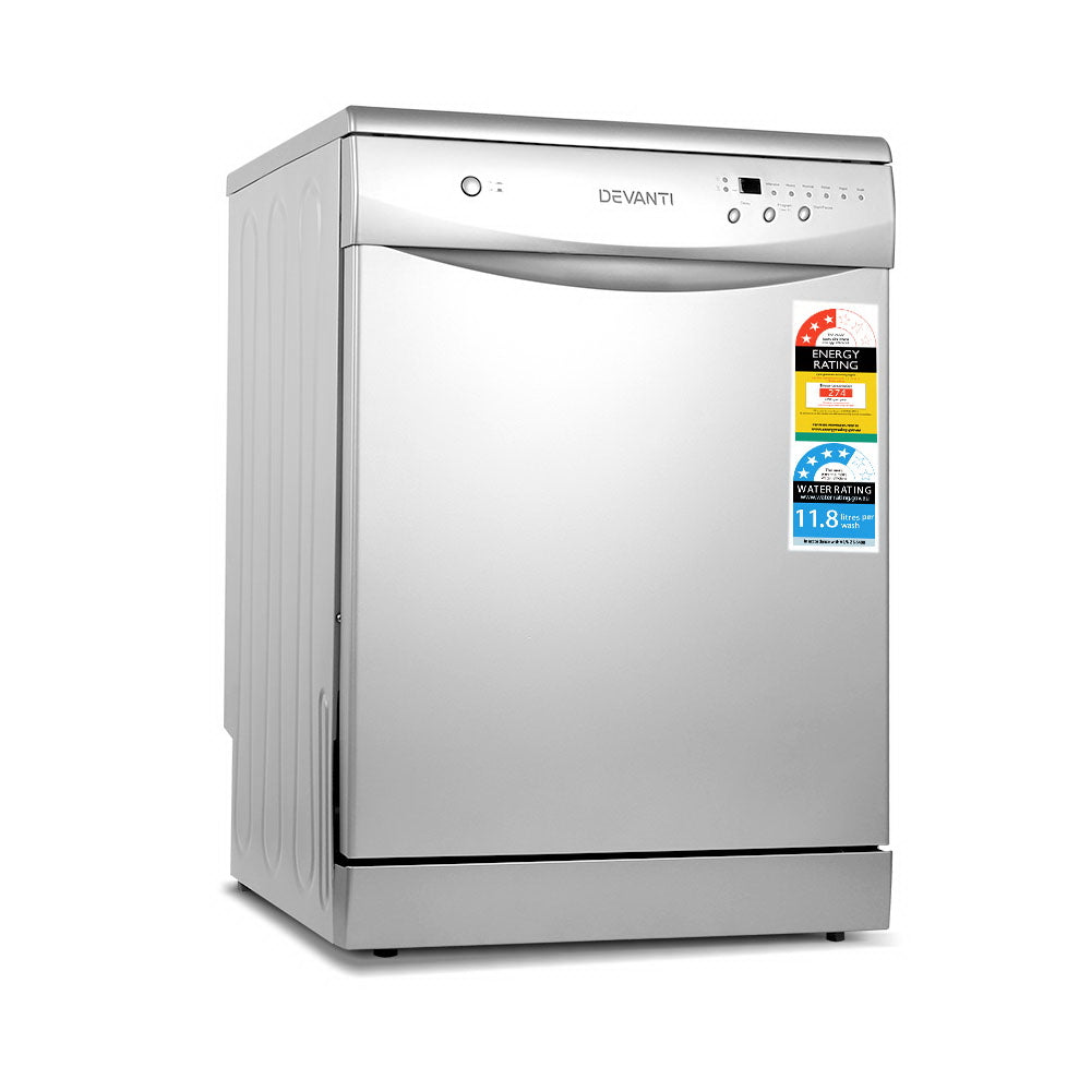 Devanti 60cm Freestanding Dishwasher - 12 Place Setting