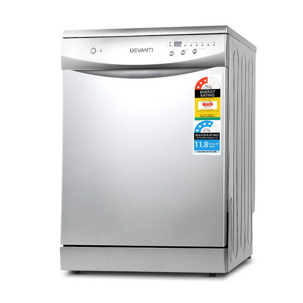 Devanti 60cm Freestanding Dishwasher - 12 Place Setting