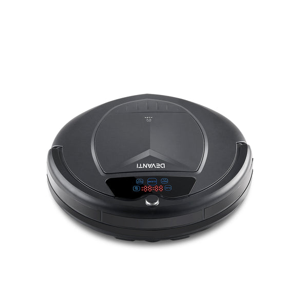 Devanti 4 Mode Robotic Vacuum Cleaner - Charcoal