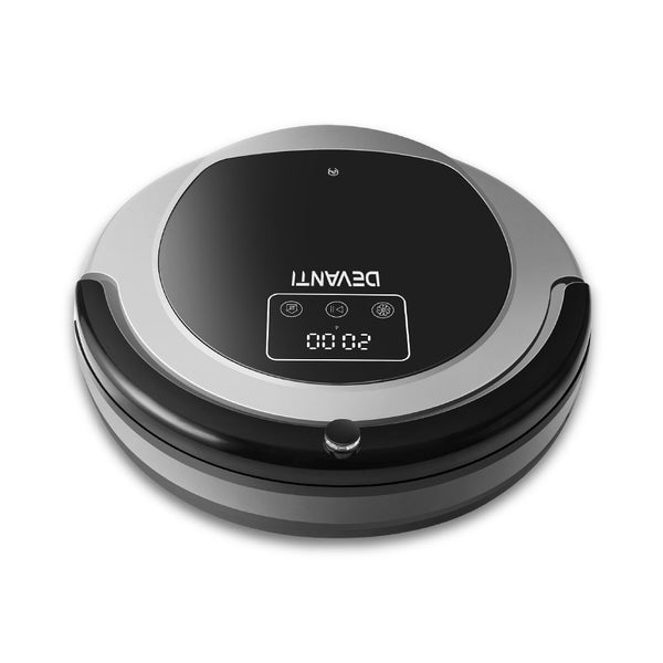 Devanti Robotic Vacuum Cleaner - Black & Grey