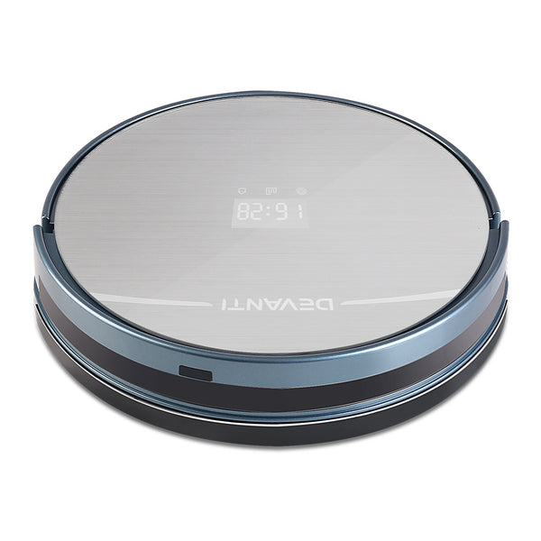 Devanti 4 Mode Robotic Vacuum Cleaner - Silver & Blue