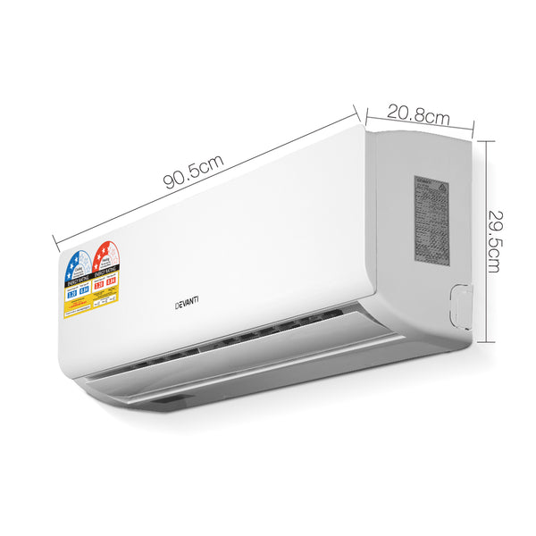 Devanti 4-in-1 3.2kW Split System Inverter Air Conditioner