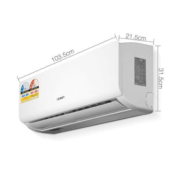 Devanti 4-in-1 5.0kW Split System Inverter Air Conditioner