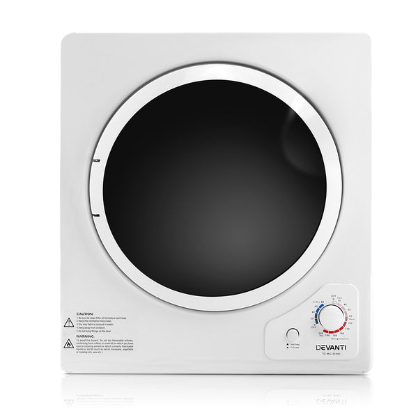 Devanti 4kg Dryer Tumble Machine