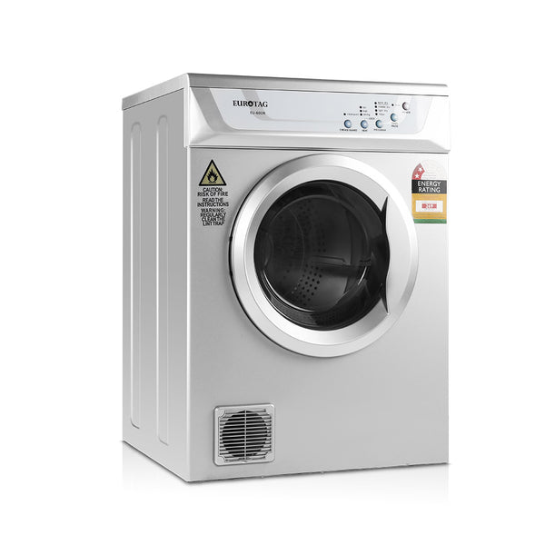 Devanti 6kg Tumble Dryer Silver