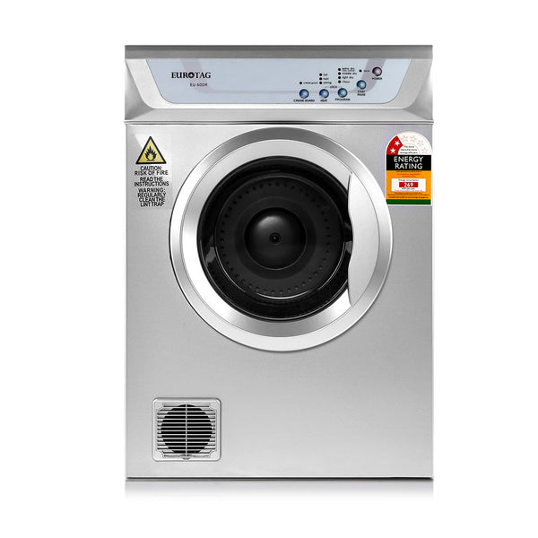 Devanti 6kg Tumble Dryer Silver