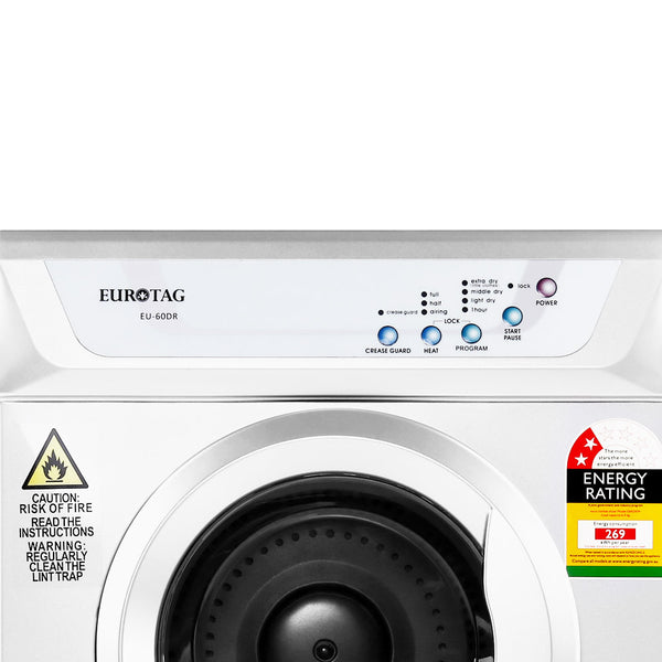 Devanti 6kg Clothes Tumble Dryer White