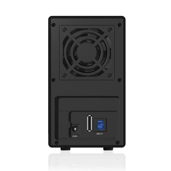 ICY BOX External dual RAID system for 3.5 SATA I/II/III HDD with USB 3.0 and eSATA (IB-RD3620SU3)"