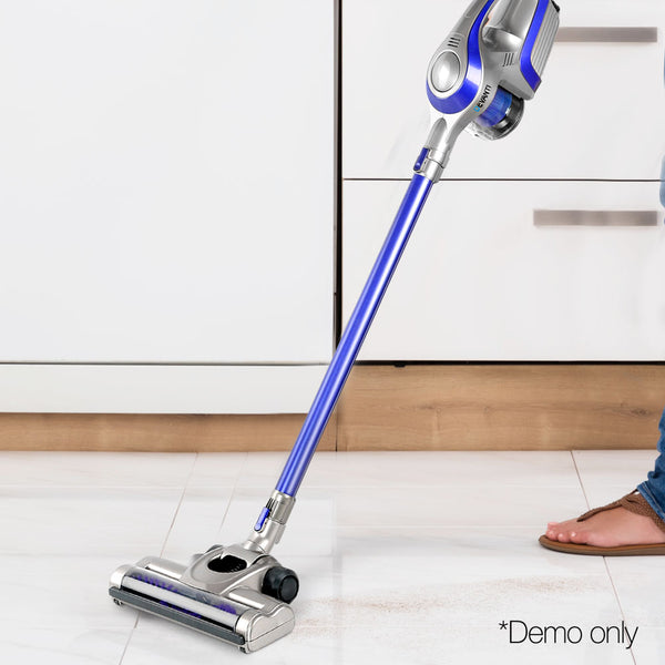 Devanti Cordless Stick Vacuum Cleaner - Blue & Grey