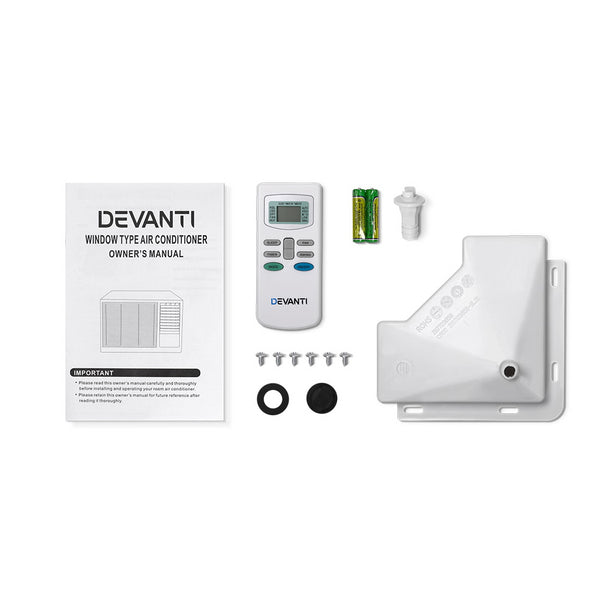 Devanti 1.6kW Window Air Conditioner