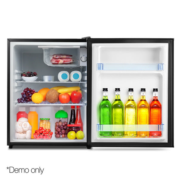 Devanti 70L Portable Mini Bar Fridge - Black