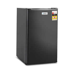 Devanti 95L Portable Mini Bar Fridge - Black