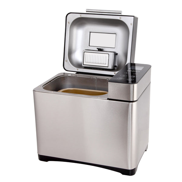 Devanti Stainless Steel 19 In 1 Bread Maker with Fruit and Nut Dispenser