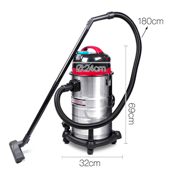 30L Industrial Grade Vacuum Cleaner & Blower