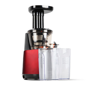 Devanti Cold Press Food Processor Juicer - Red