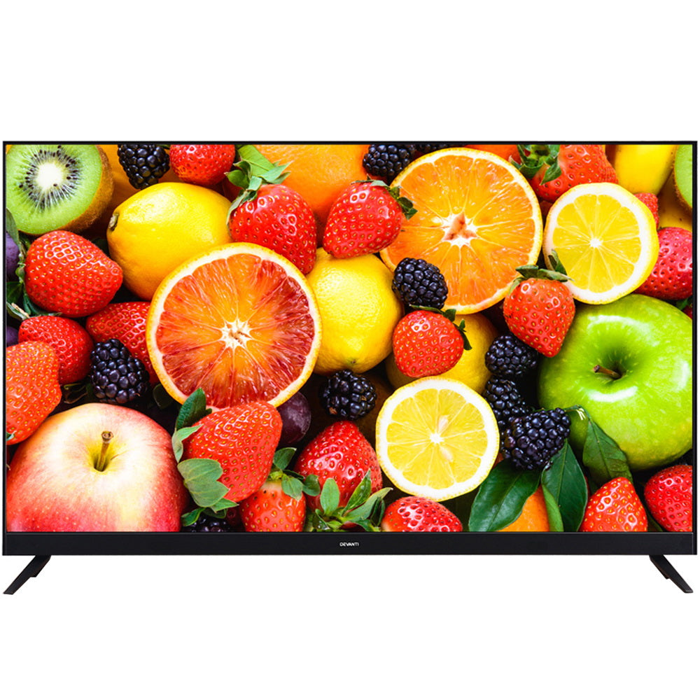 DEVANTI 65 Inch Smart LED TV 4K UHD HDR LCD LG Screen Netflix Black"