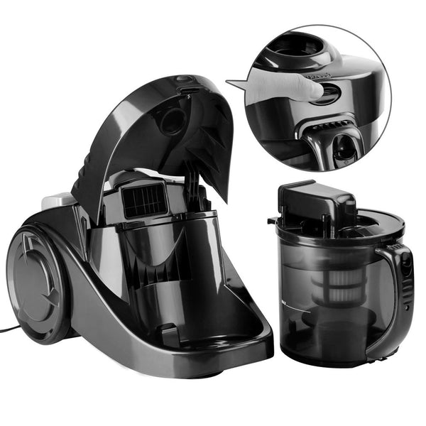 Bagless Cyclone Cyclonic Vacuum Cleaner - Black