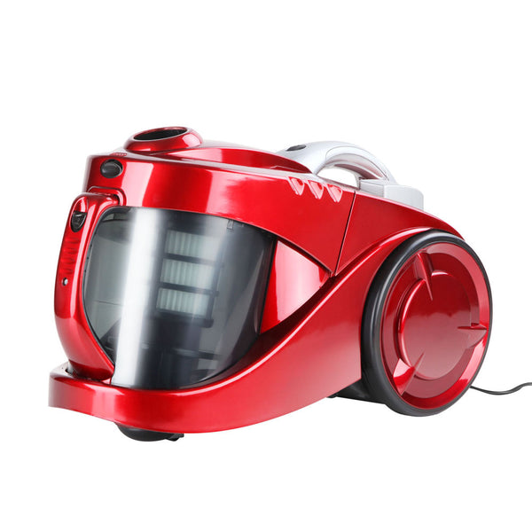 Devanti Bagless Cyclone Cyclonic Vacuum Cleaner - Red