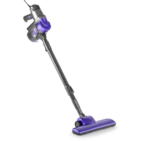 Devanti Corded Handheld Bagless Vacuum Cleaner - Purple and Grey