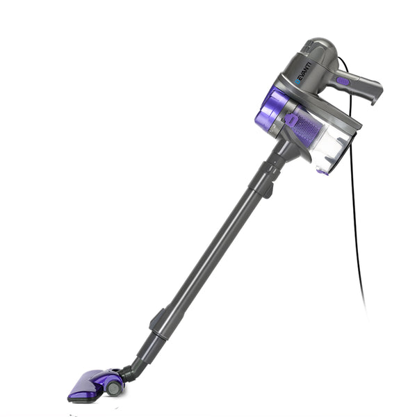 Devanti Corded Handheld Bagless Vacuum Cleaner - Purple and Grey