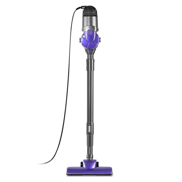 Devanti Corded Handheld Bagless Vacuum Cleaner - Purple and Grey